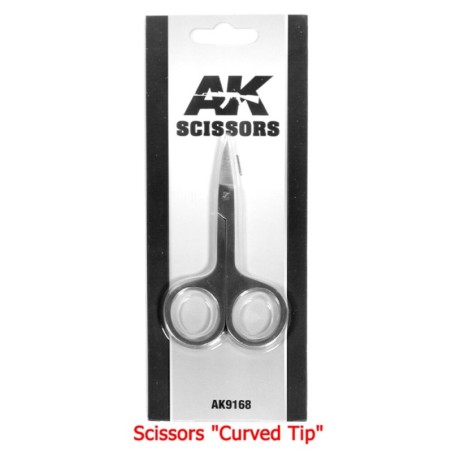 AK - Outil : Scissors Curved Tip (Special For Photoetched)