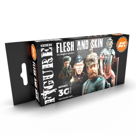 AK - Set de peintures 3gen : Flesh And Skin Colors