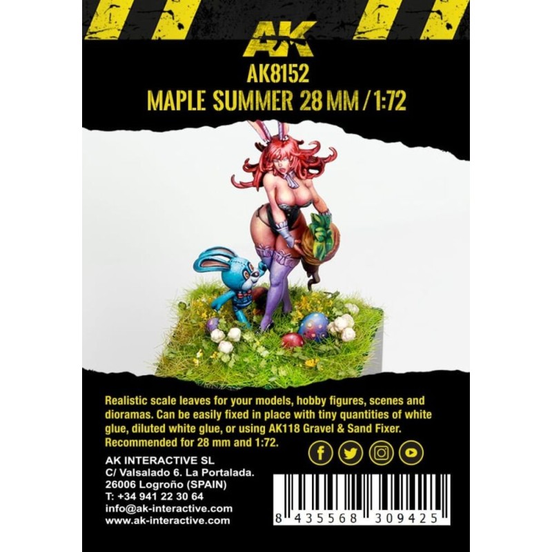  AK - Kit de modélisme : Maple Summer Leaves 1/72