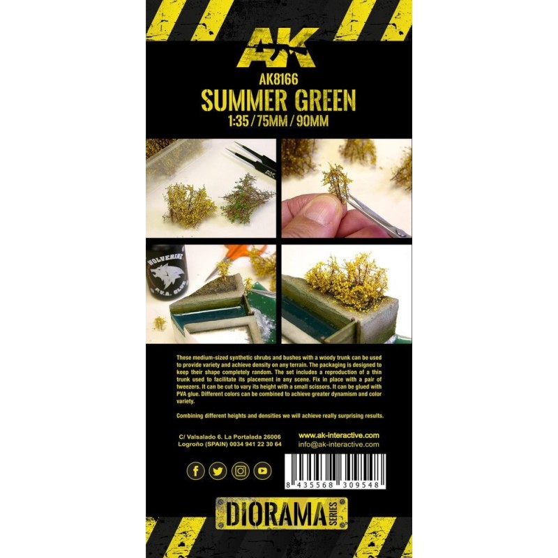  AK - Summer Green Shrubberies