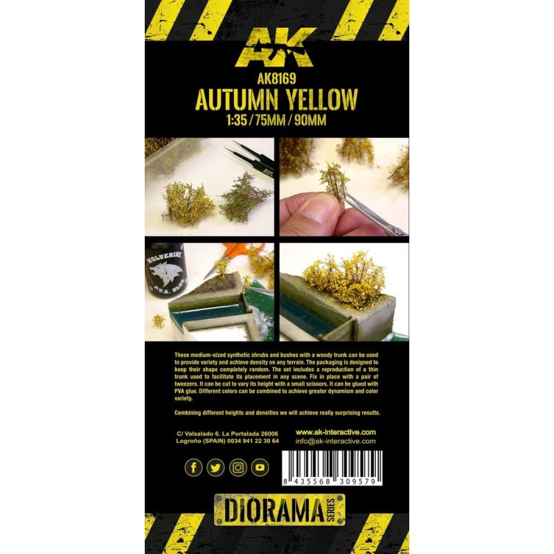  AK - Autumn Yellow Shrubberies