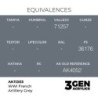  AK - Peinture 3gen : WWI French Artillery Grey