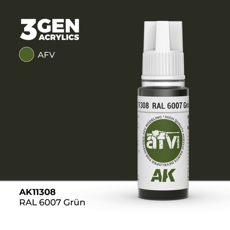 AK - Peinture 3gen : RAL 6007 Grün