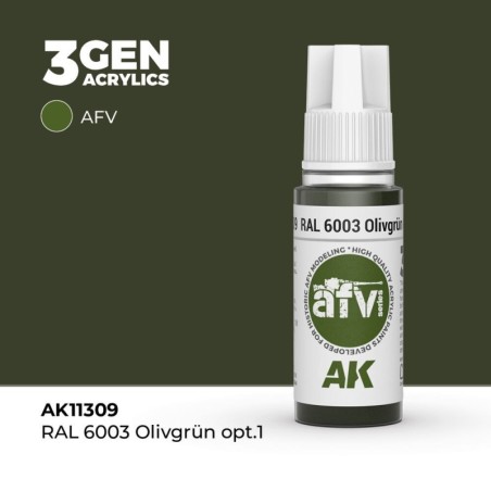AK - Peinture 3gen : RAL 6003 Olivgrün opt.1