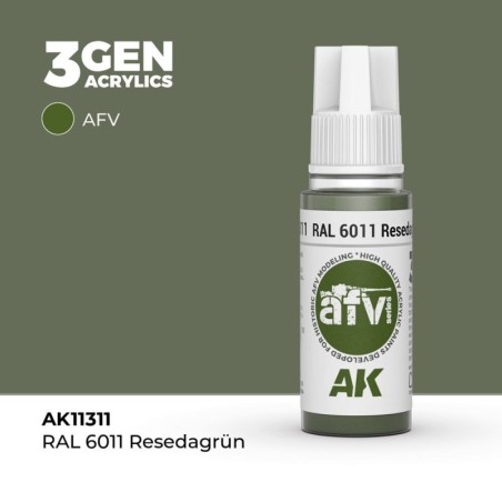 AK - Peinture 3gen : RAL 6011 Resedagrün