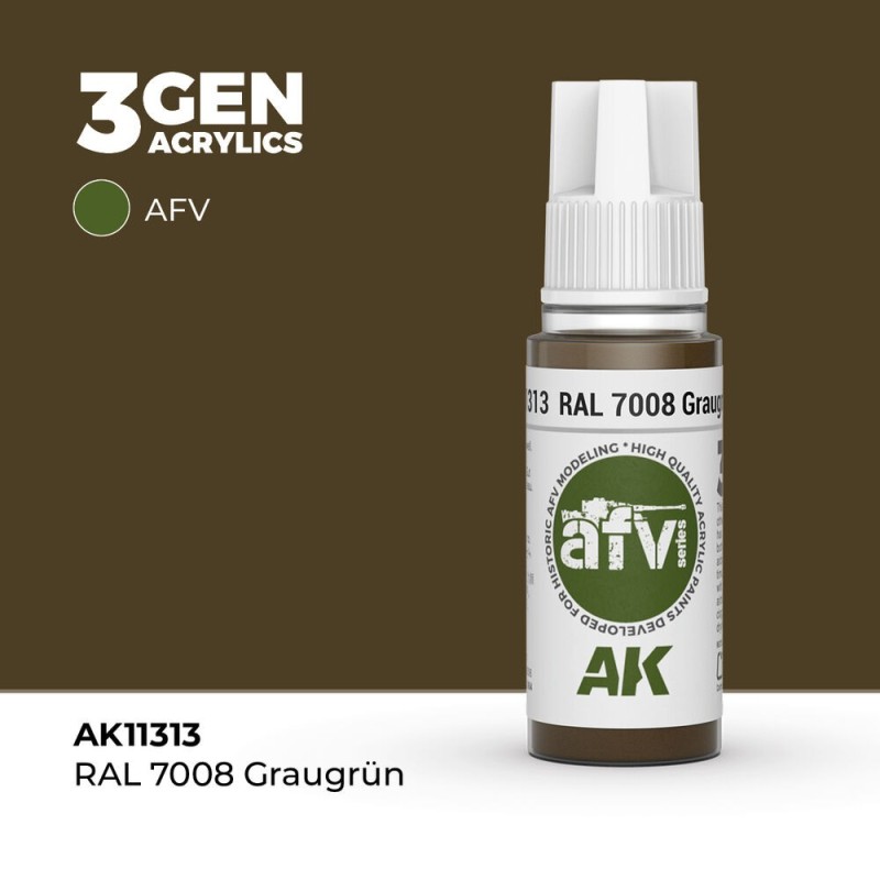 AK - Peinture 3gen : RAL 7008 Graugrün