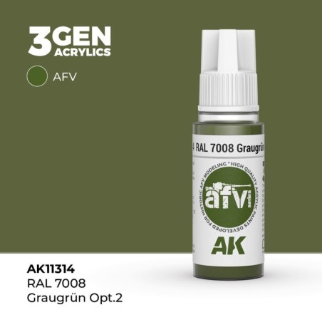 AK - Peinture 3gen : RAL 7008 Graugrün Opt 2