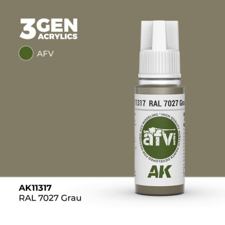 AK - Peinture 3gen : RAL 7027 Grau