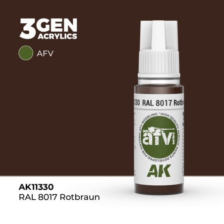 AK - Peinture 3gen : RAL 8017 Rotbraun
