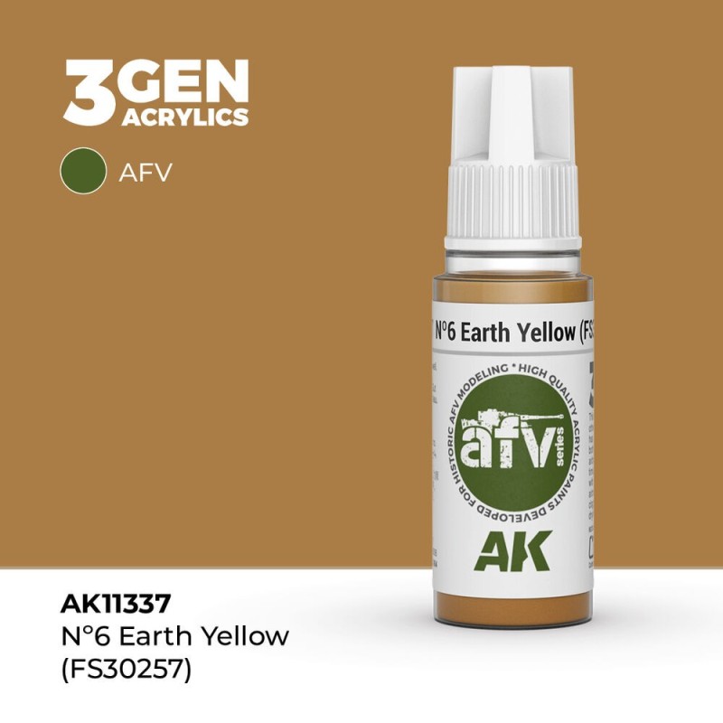 AK - Peinture 3gen : Nº6 Earth Yellow (FS30257)