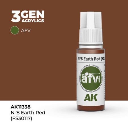 AK - Peinture 3gen : Nº8 Earth Red (FS30117)