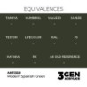  AK - Peinture 3gen : Modern Spanish Green
