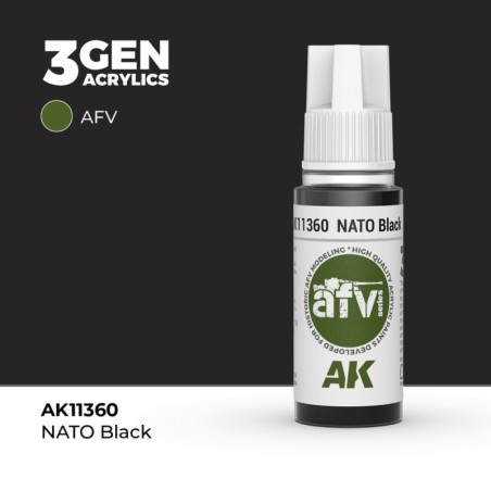 AK - Peinture 3gen : NATO Black