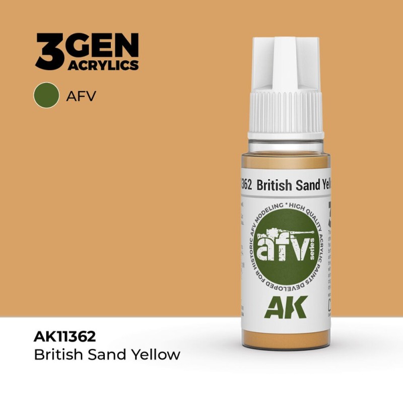AK - Peinture 3gen : British Sand Yellow