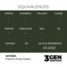  AK - Peinture 3gen : French Army Green