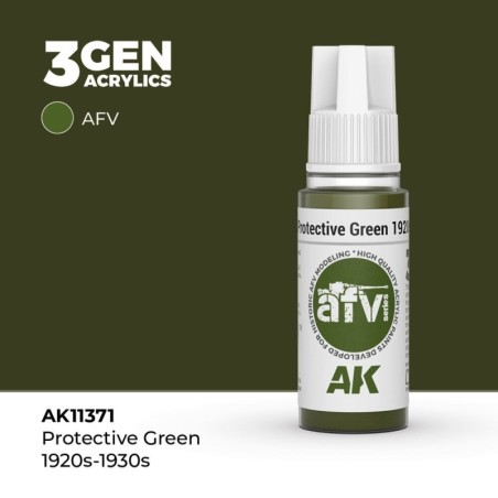 AK - Peinture 3gen : Protective Green 1920s - 1930s