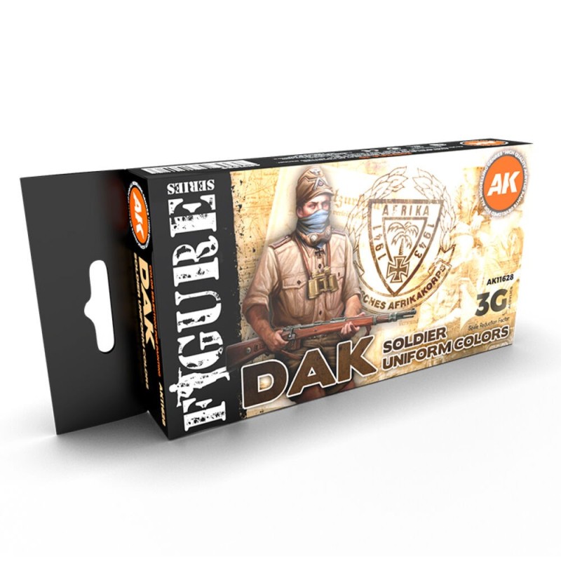 AK - Set de peintures 3gen : Dak Soldier Uniform Colors