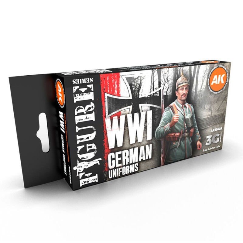 AK - Set de peintures 3gen : WWI German Uniform