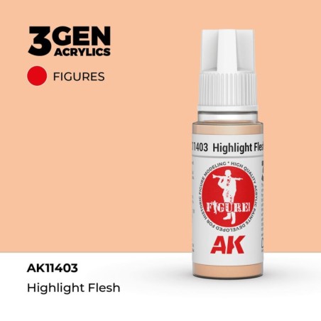 AK - Peinture 3gen : Highlight Flesh