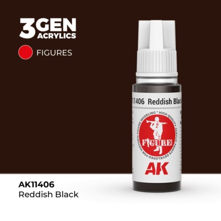 AK - Peinture 3gen : Reddish Black