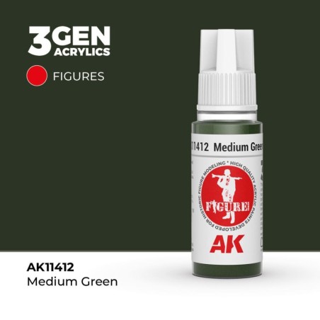 AK - Peinture 3gen : Medium Green
