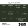  AK - Peinture 3gen : Medium Green