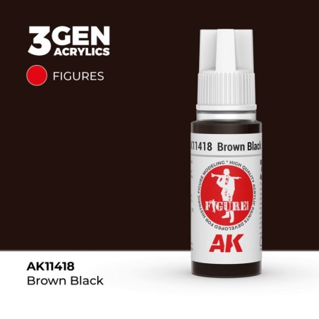 AK - Peinture 3gen : Brown Black