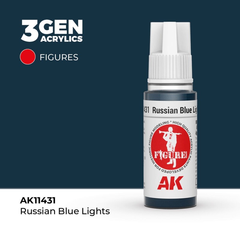 AK - Peinture 3gen : Russian Blue Lights