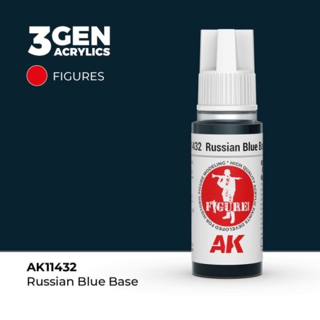 AK - Peinture 3gen : Russian Blue Base