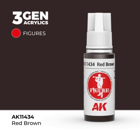 AK - Peinture 3gen : Red Brown