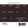  AK - Peinture 3gen : Red Brown