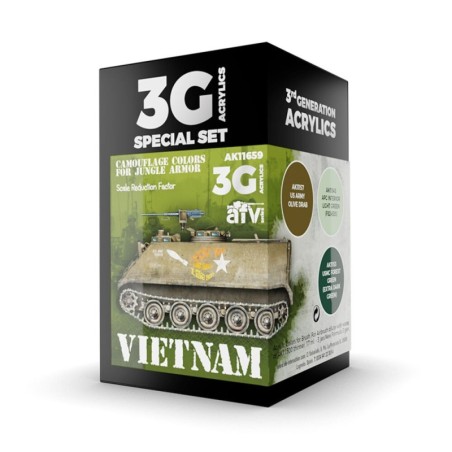 AK - Set de peintures 3gen : Vietnam Colors