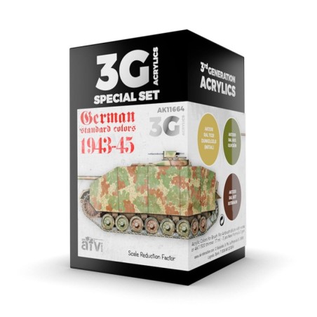 AK - Set de peintures 3gen : German Standard 44 - 45 Combo