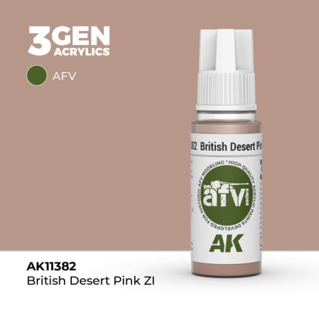 AK - Peinture 3gen : British Desert Pink ZI