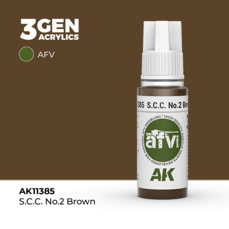 AK - Peinture 3gen : S.c.c. No.2 Brown