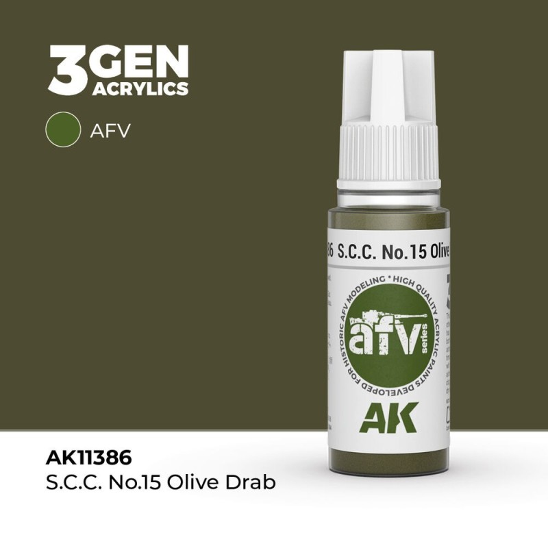 AK - Peinture 3gen : S.c.c. No.15 Olive Drab