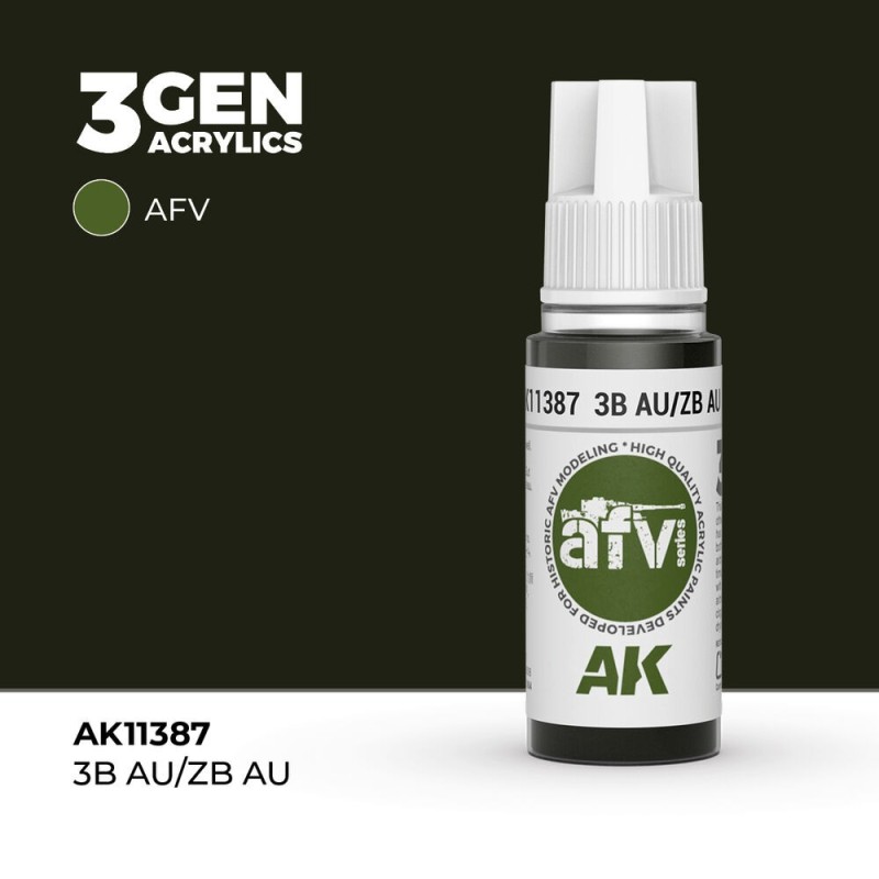 AK - Peinture 3gen : 3B Au/Zb Au