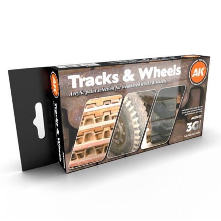 AK - Set de peintures 3gen : Tracks And Wheels