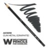 AK - Crayon aquarellable Weathering : Gun Metal (Graphite)