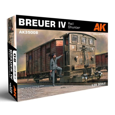 AK - Kit de modélisme : Breuer Iv Rail Shunter 1/35