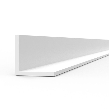 AK - Matériau de modélisme : Angle 2.5 x 2.5 x 350 mm - Styrene Strip