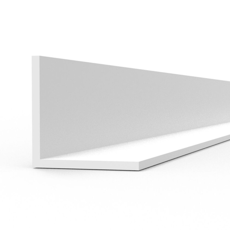 AK - Matériau de modélisme : Angle 3.5 x 3.5 x 350 mm - Styrene Strip