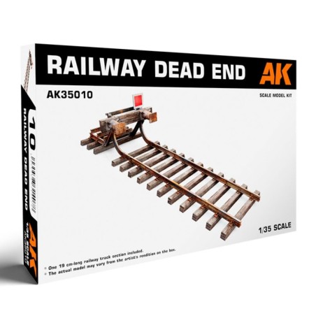 AK - Kit de modélisme : Railway Dead End 1/35