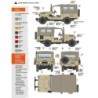  AK - Kit de modélisme : FJ43 Suv with Soft top IDF & Laf