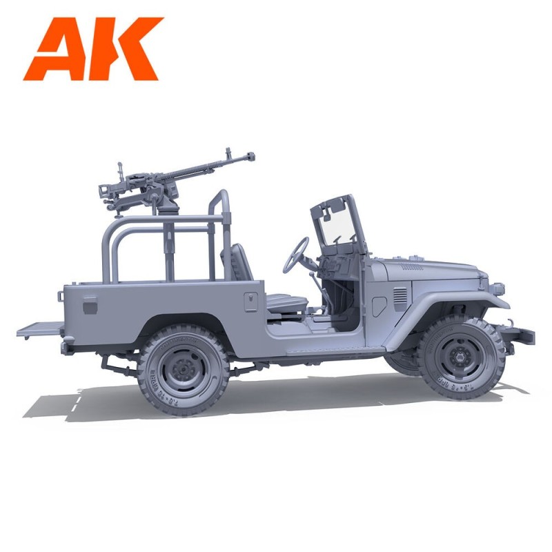  AK - Kit de modélisme : FJ43 Pickup with DShKM
