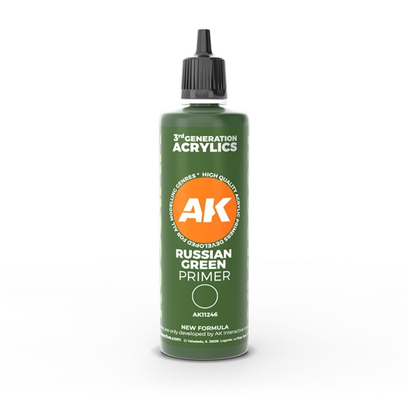 AK - Peinture 3gen : Russian green surface Primer 100 ml