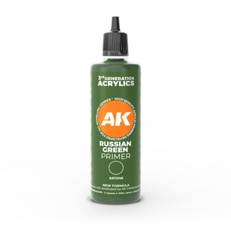 AK - Peinture 3gen : Russian green surface Primer 100 ml