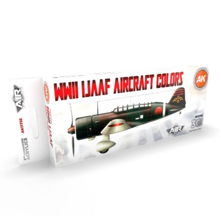 AK - Set de peintures 3gen : WWII Ijaaf Aircraft Colors