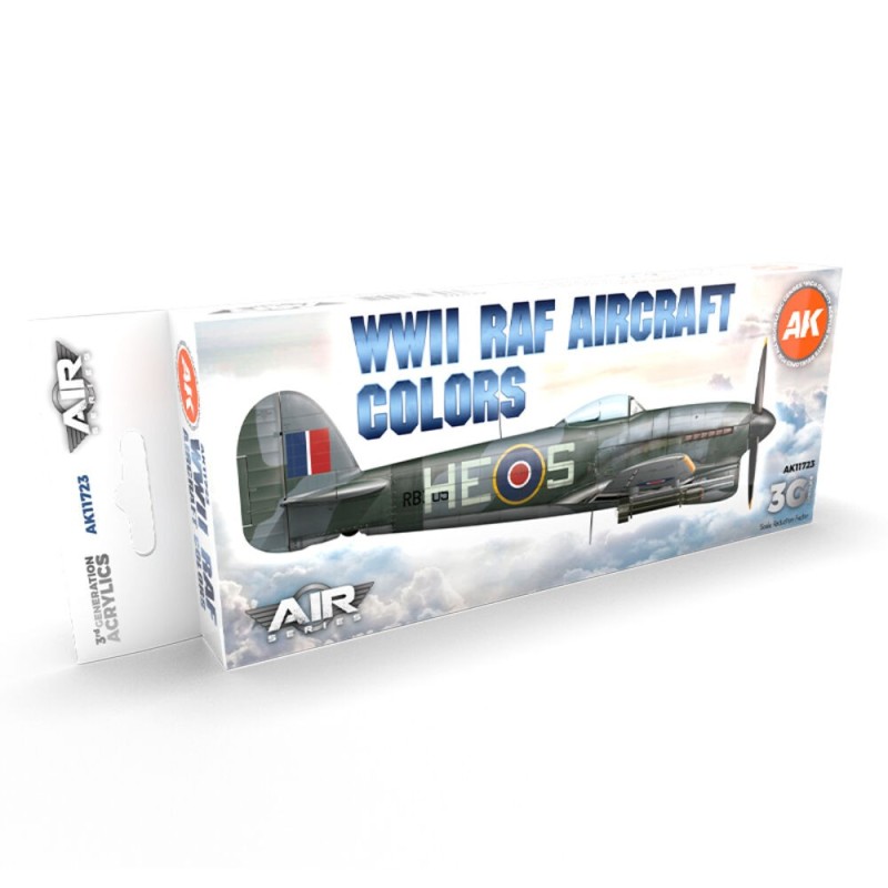 AK - Set de peintures 3gen : WWII RAF Aircraft Colors