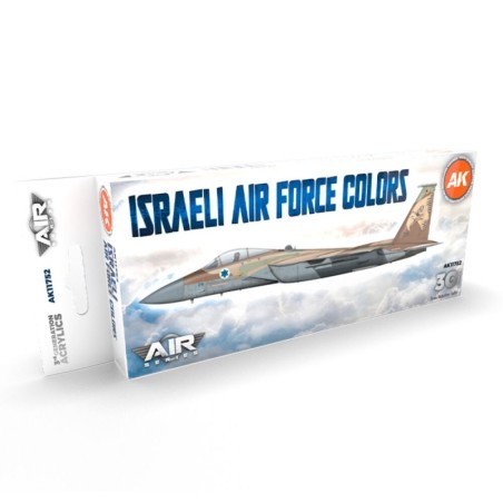AK - Set de peintures 3gen : Israeli Air Force Colors
